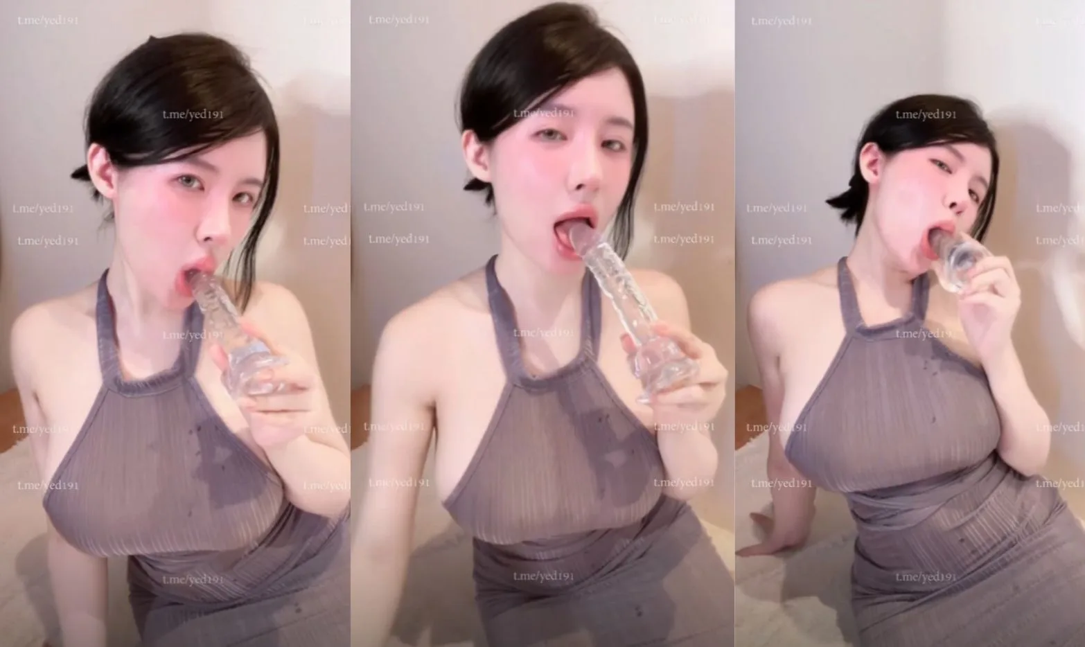 คลิปหลุด Onlyfan Cocopie0218 น้องโกโก้พาย สาวสวยสุดฮอตจากฟิลิปปินส์ ตั้งกล้องไลฟ์สดโชว์ลีลาโม๊คควยปลอม หน้าตายั่วเย็ดน่าโดนควยแตกใส่ปาก อย่างฟิน