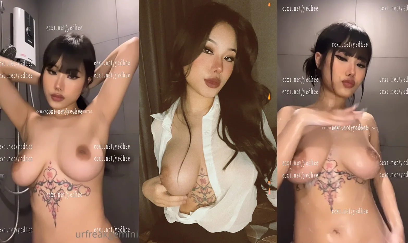คลิปหลุด Onlyfans urfreakgemini francpatcha นางแบบครีเอเตอร์สาวสวยหมวยๆลุคเซ็กซี่ ตั้งกล้องไลฟ์สดโชว์อาบน้ำเสียว นวดนมใหญ่ๆลูบไล้ทั้งตัว ทำหน้าทำตาอ้อนควยสุดๆ